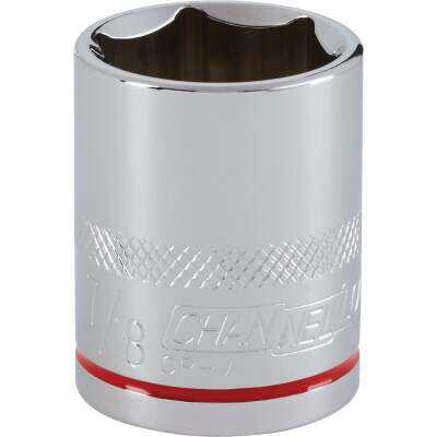 Channellock 1/2 In. Drive 7/8 In. 6-Point Shallow Standard Socket